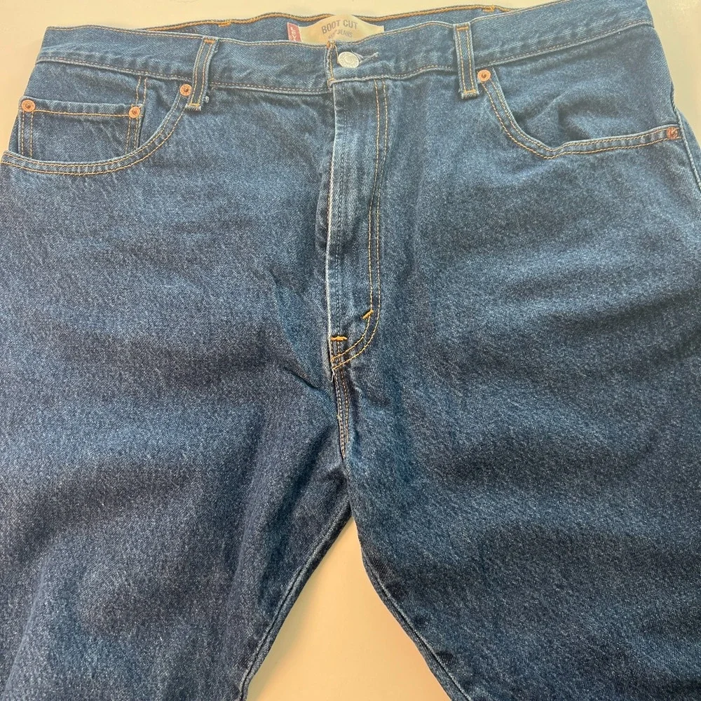 Levis 517 Men's Jeans 40x30 Boot Cut Denim Blue Cotton Boot Cut Actual W39 L30‎